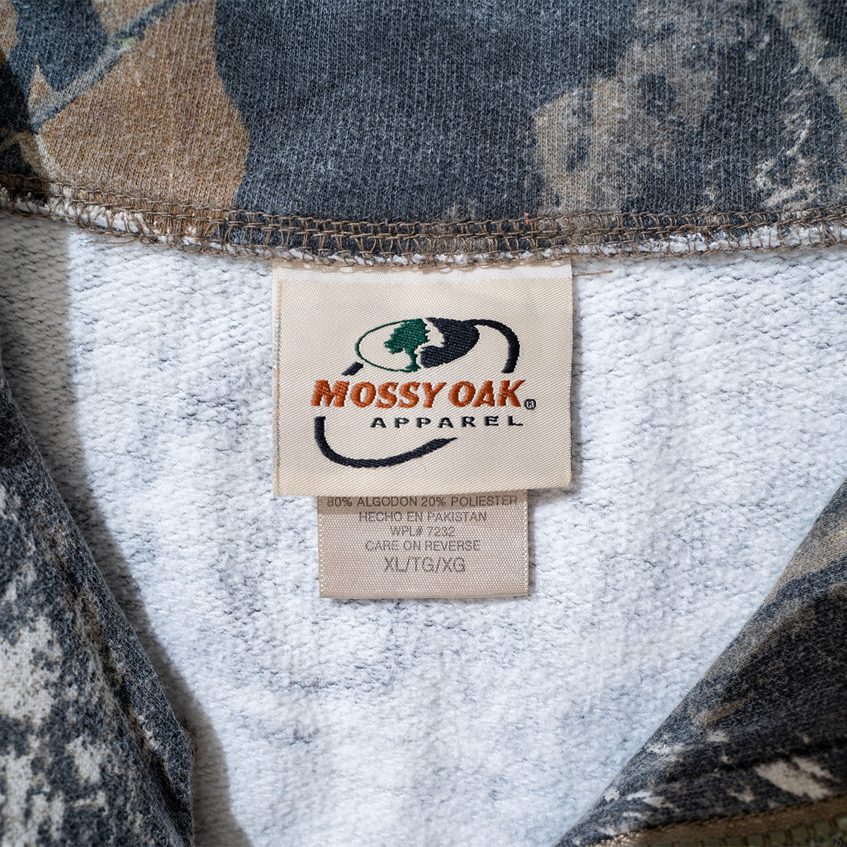 TREESTAND Camo Halfzip Sweat