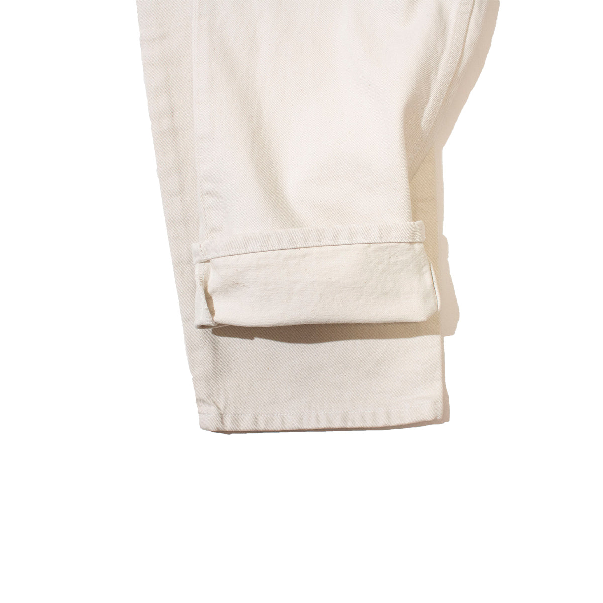 White Denim Pants
