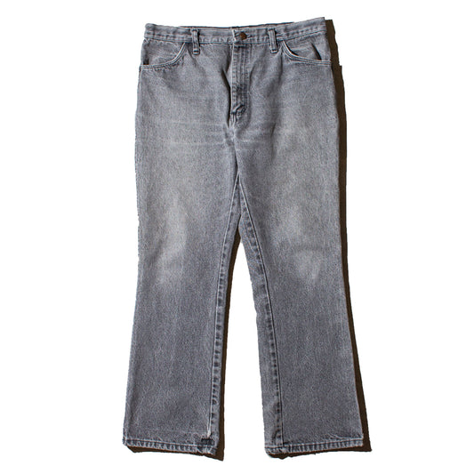 Boot Cut "先染め" Black Denim Pants Made in U.S.A.