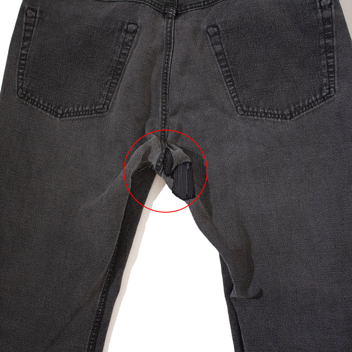 501 Black Denim Pants Made in U.S.A.
