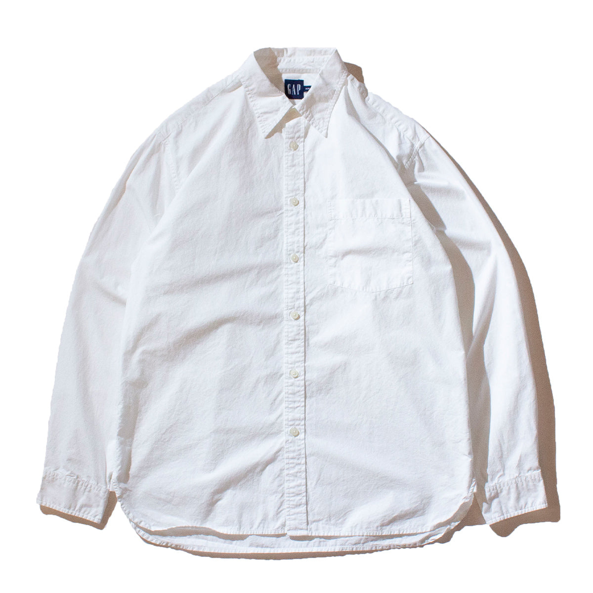 Cotton Poplin Regular Collar Shirt
