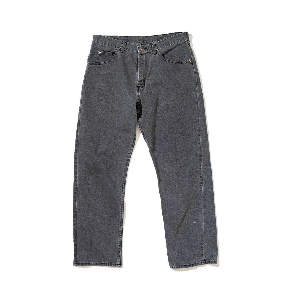 【90’s】ラングラー　97601 CB ブラックデニム 97601CB Relax Fit Black Denim Pants – FRAT STORE