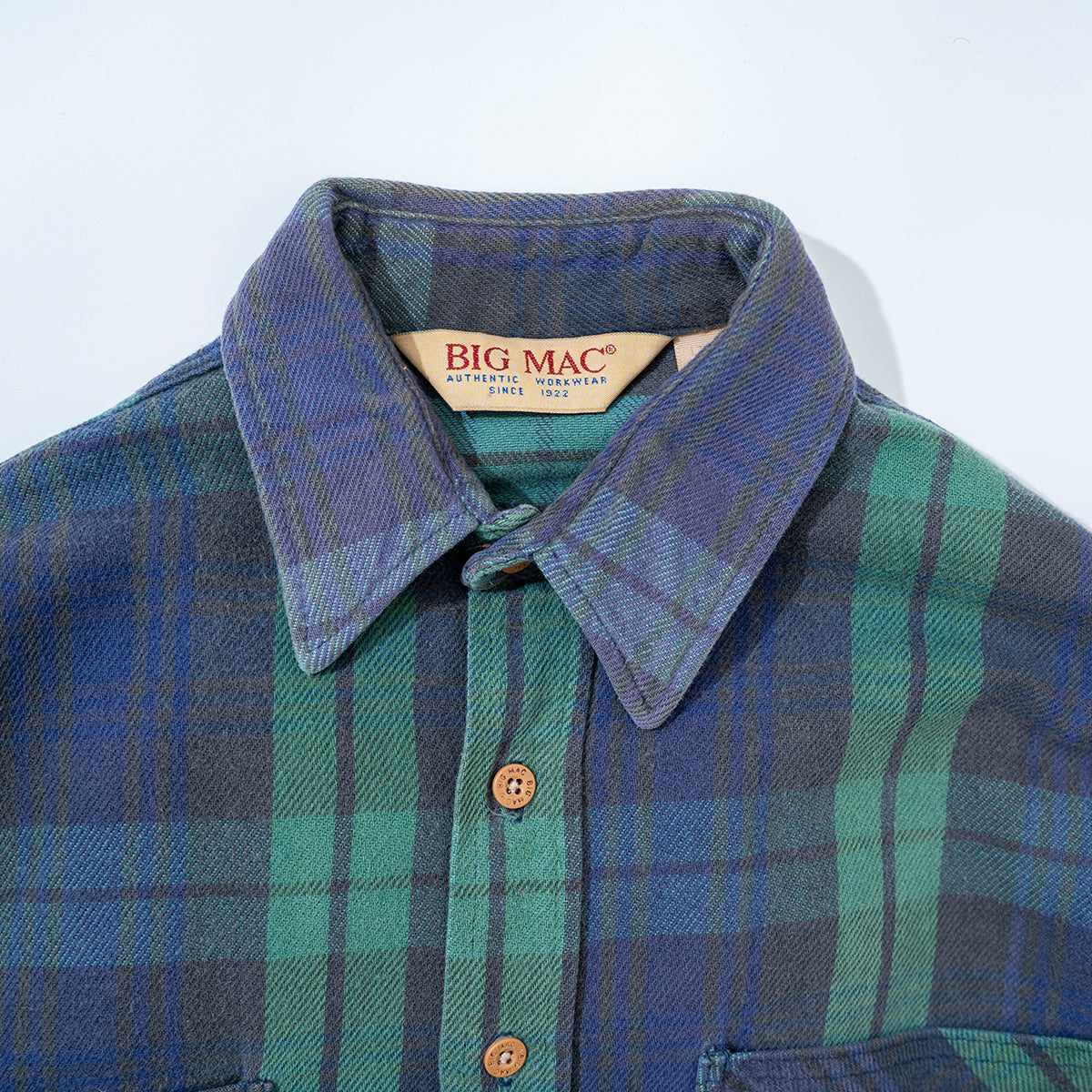 Heavyweight Cotton Flannel Shirt Made in U.S.A.