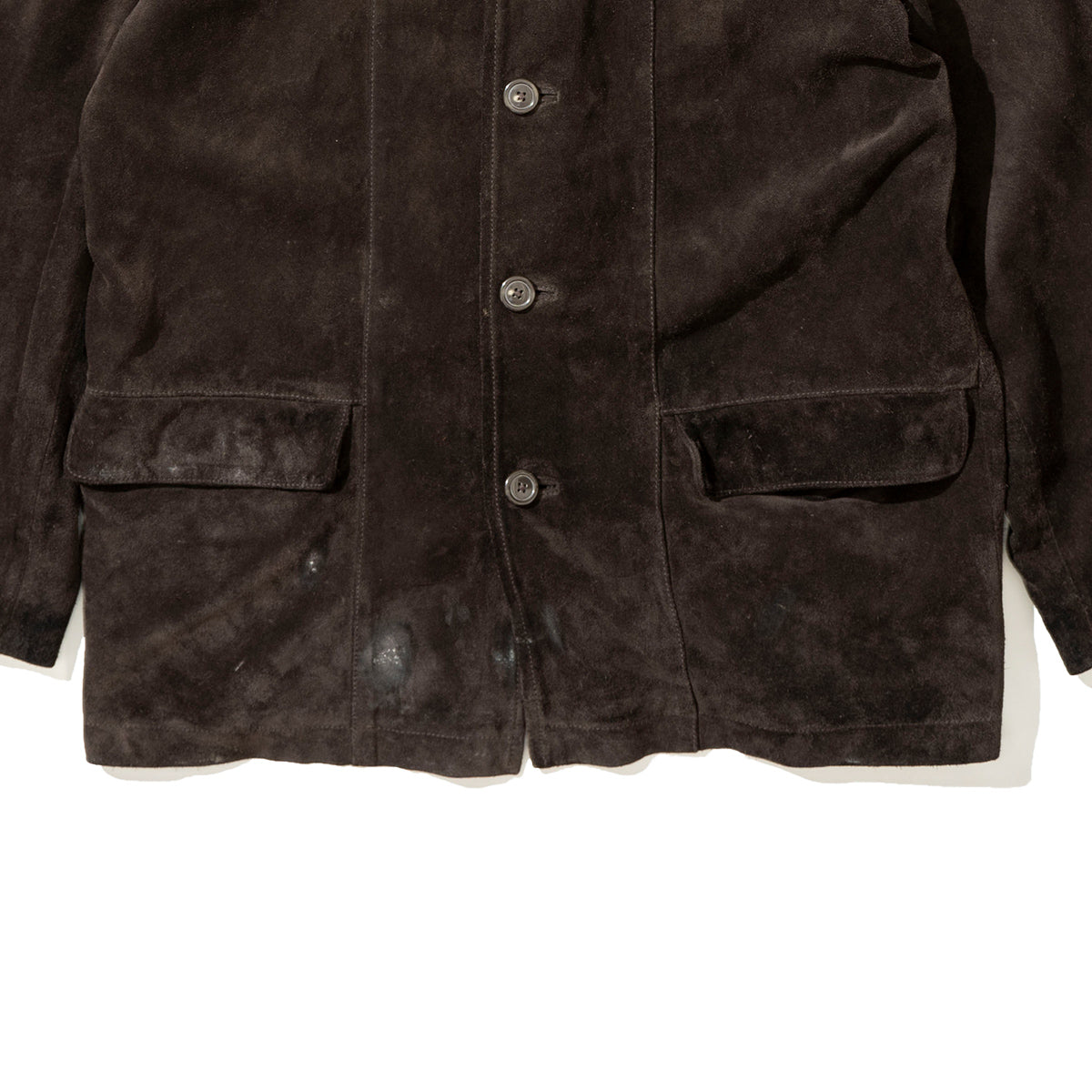 Suede Car Coat