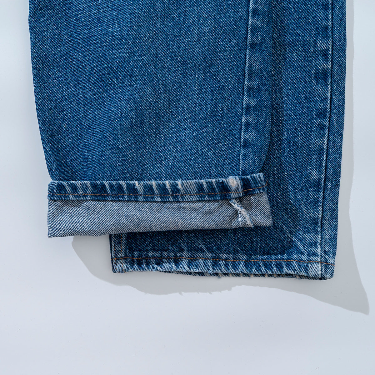 Straight Denim Pants