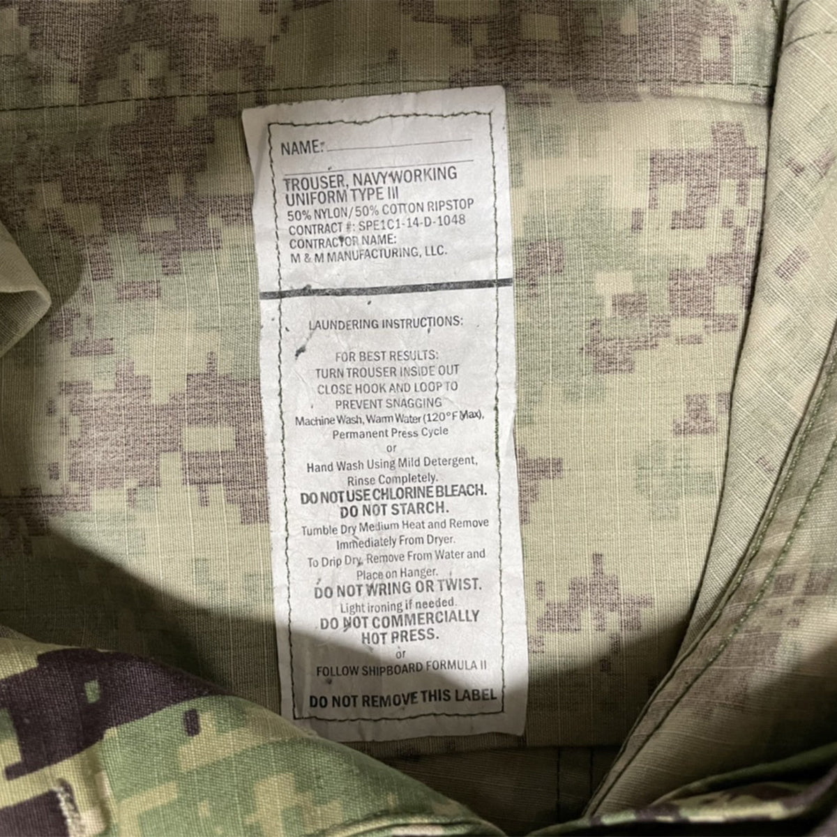 NWU TYPEⅢ Combat Pants