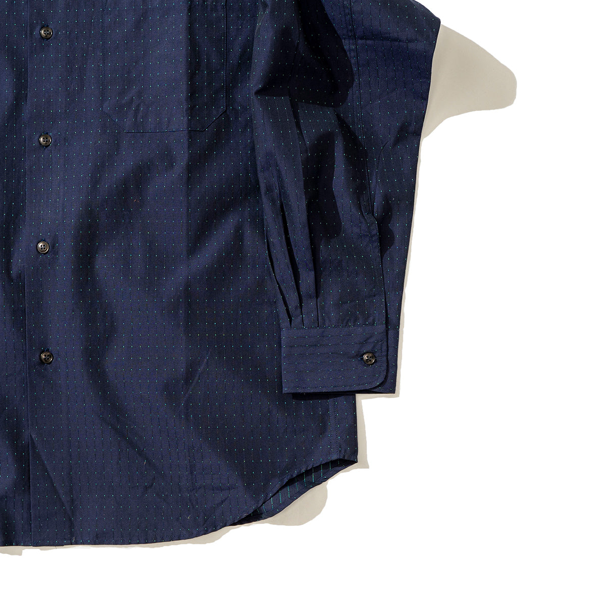 Stripe L/S Shirt "Navy"