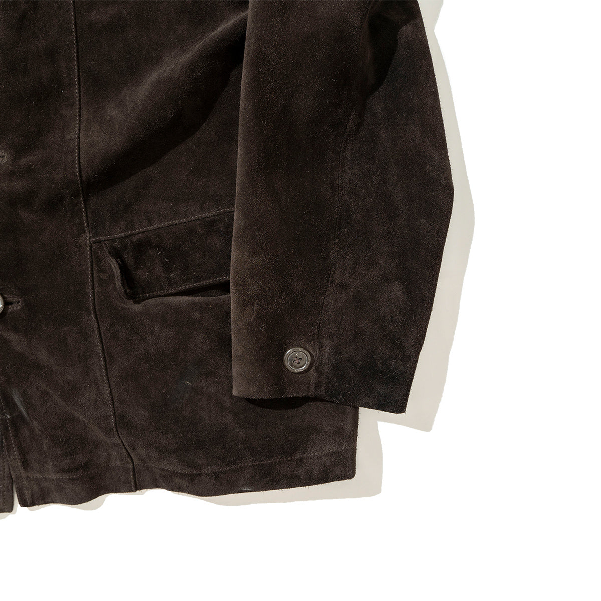 Suede Car Coat