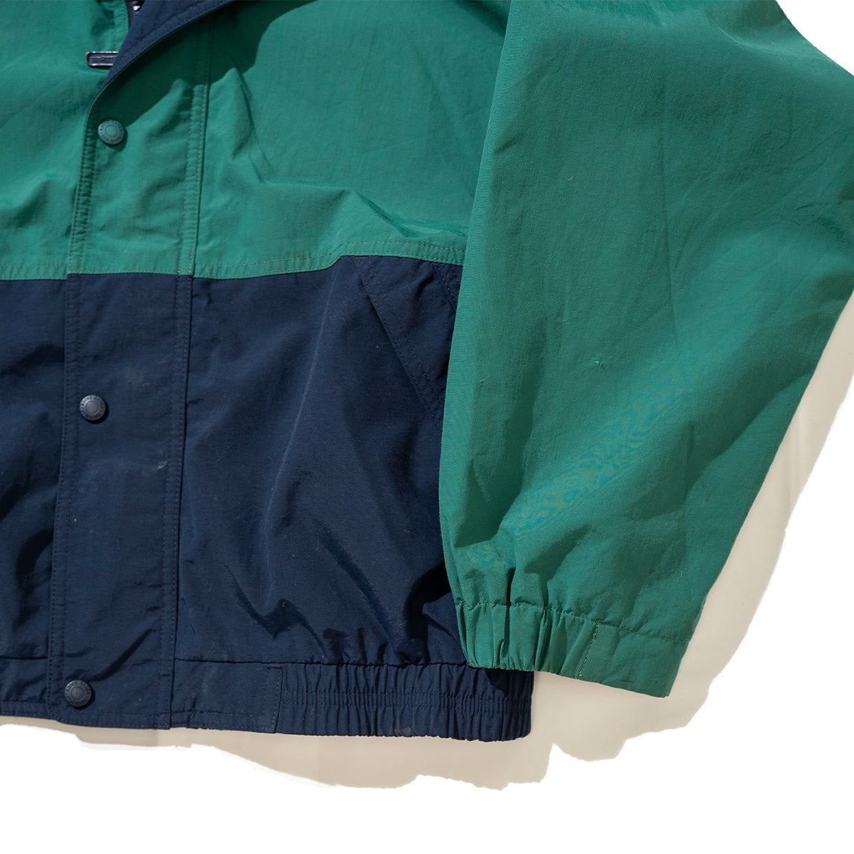 "EBTEK" 2tone Nylon Parka