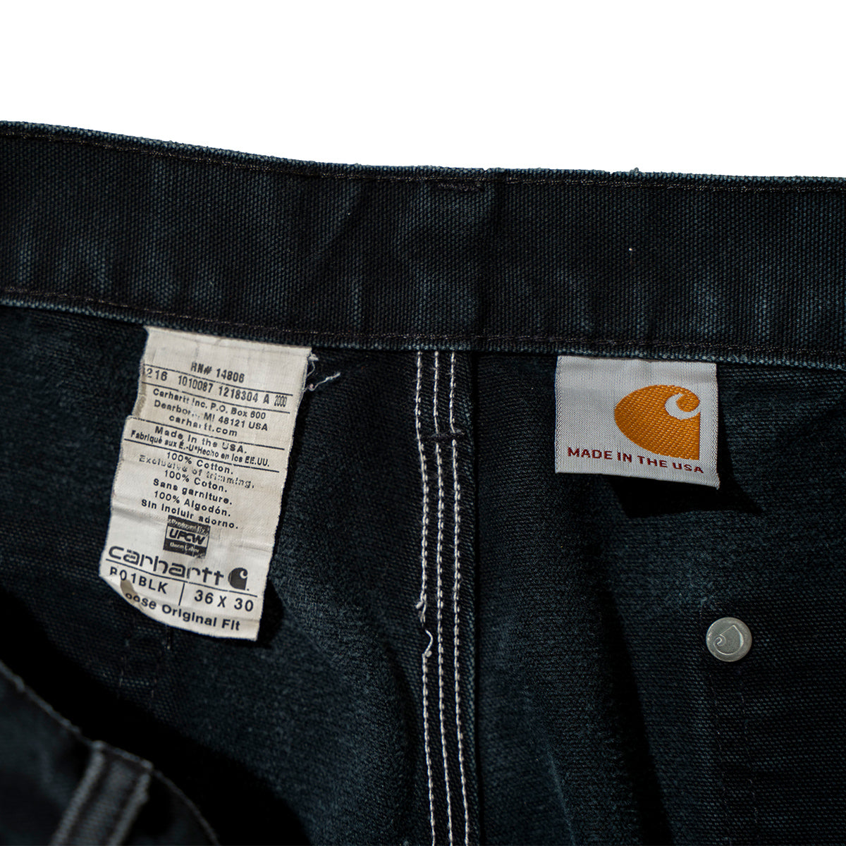 Double Knee Duck Pants "Faded"