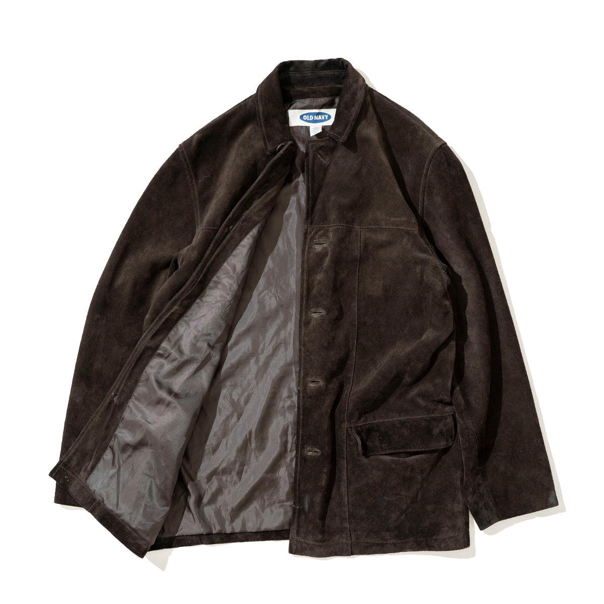 Suede Car Coat