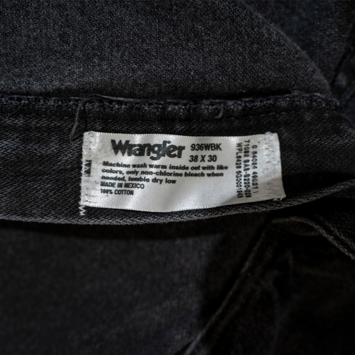 936WBK Black Denim Pants
