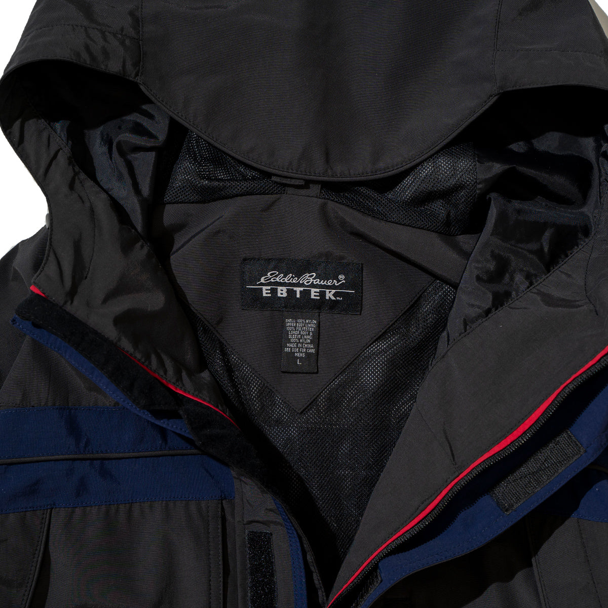 "EBTEK" Nylon Anorak Pullover