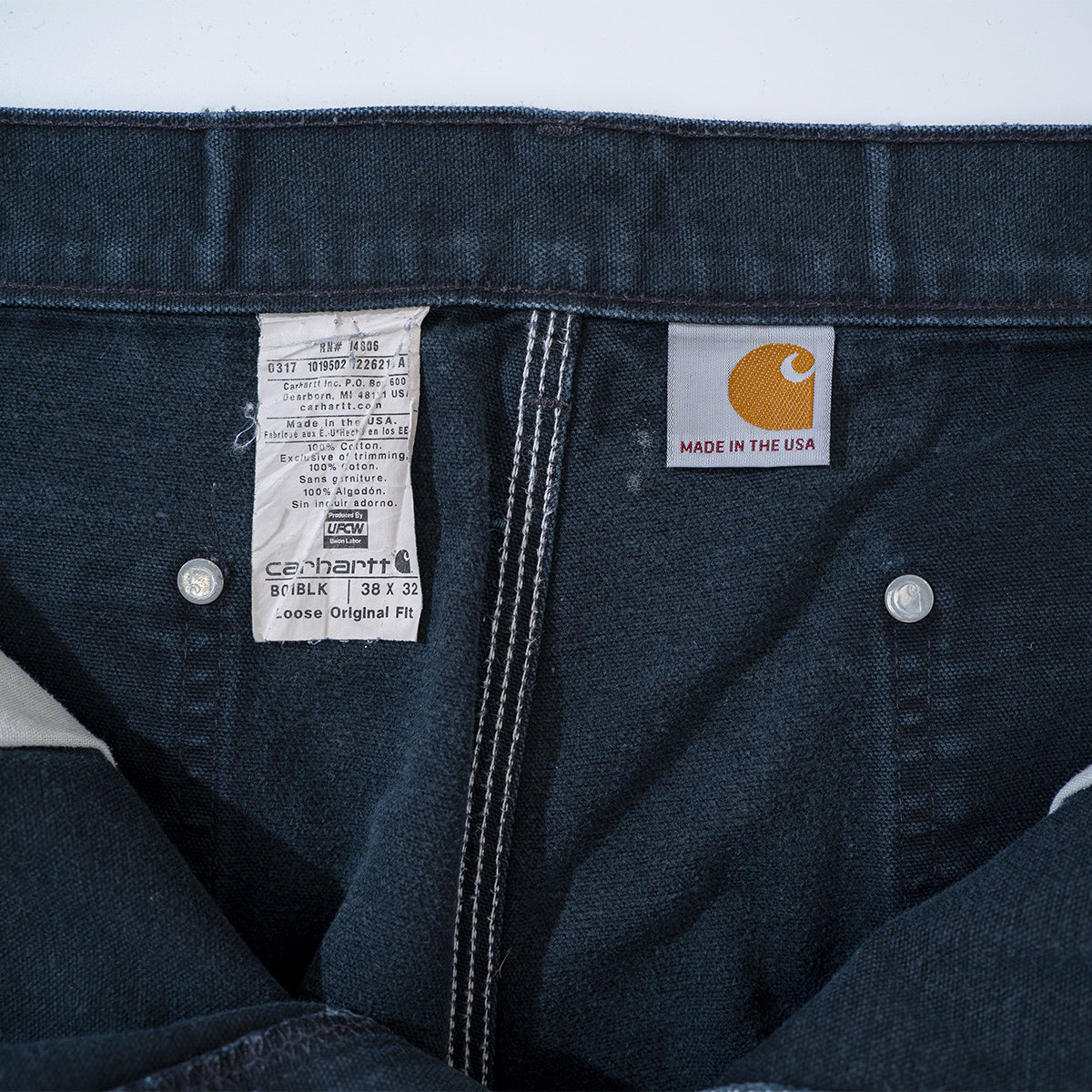 Double knee Painted Duck Pants Made in U.S.A.