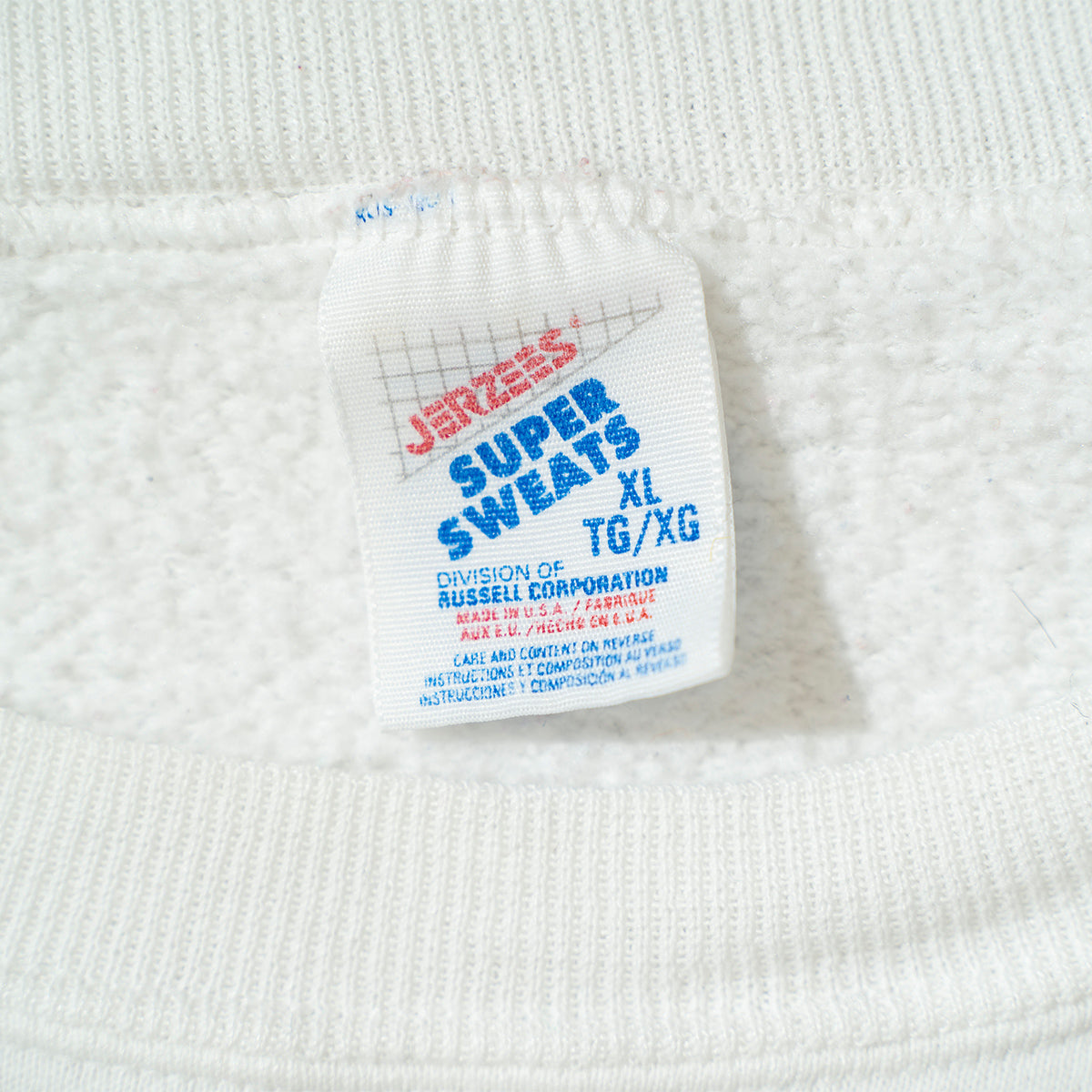 "SUPER SWEATS" Crewneck Swaet Made in U.S.A.