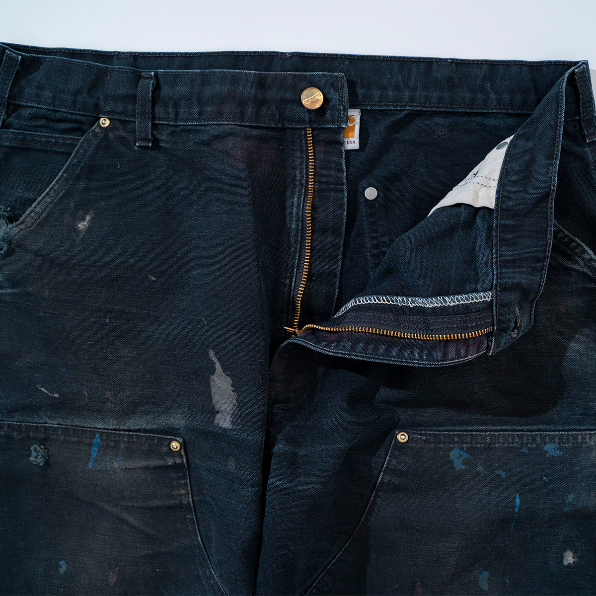 Double knee Painted Duck Pants Made in U.S.A.