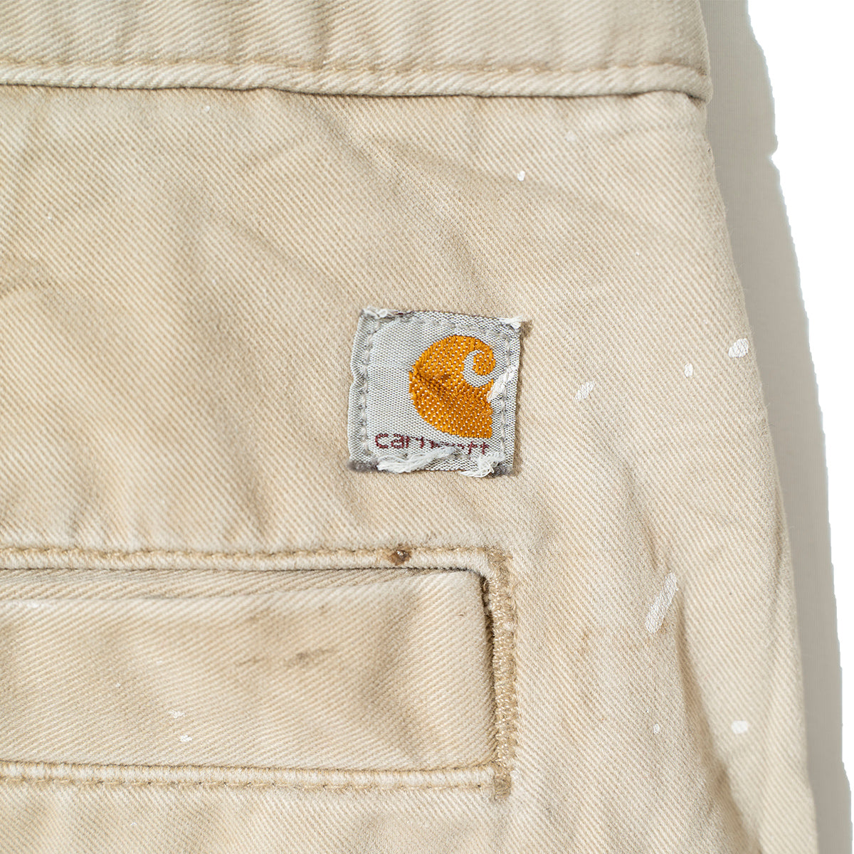 Painted Twill Work Pants