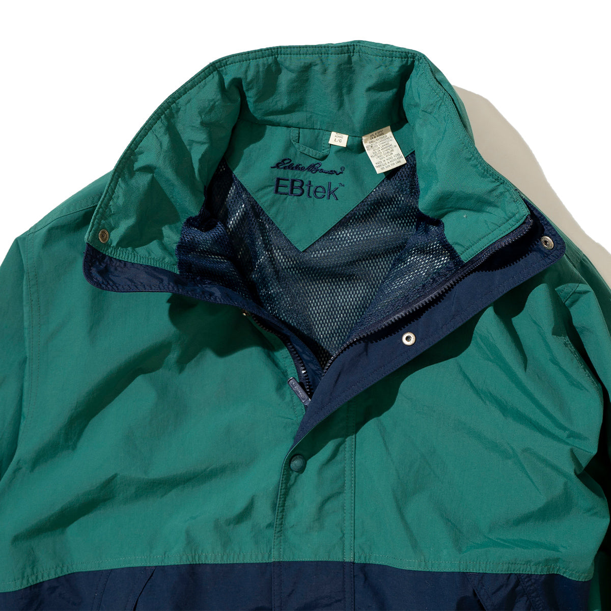 "EBTEK" 2tone Nylon Parka