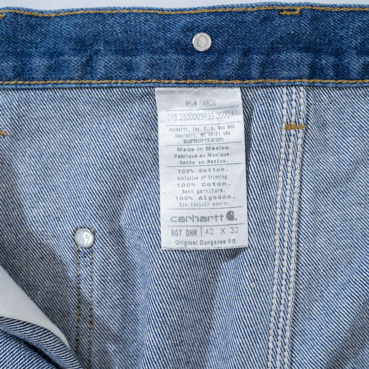 Double knee Denim Pants