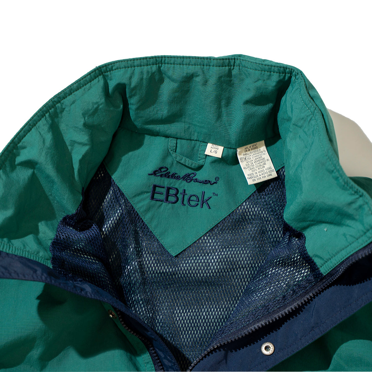 "EBTEK" 2tone Nylon Parka