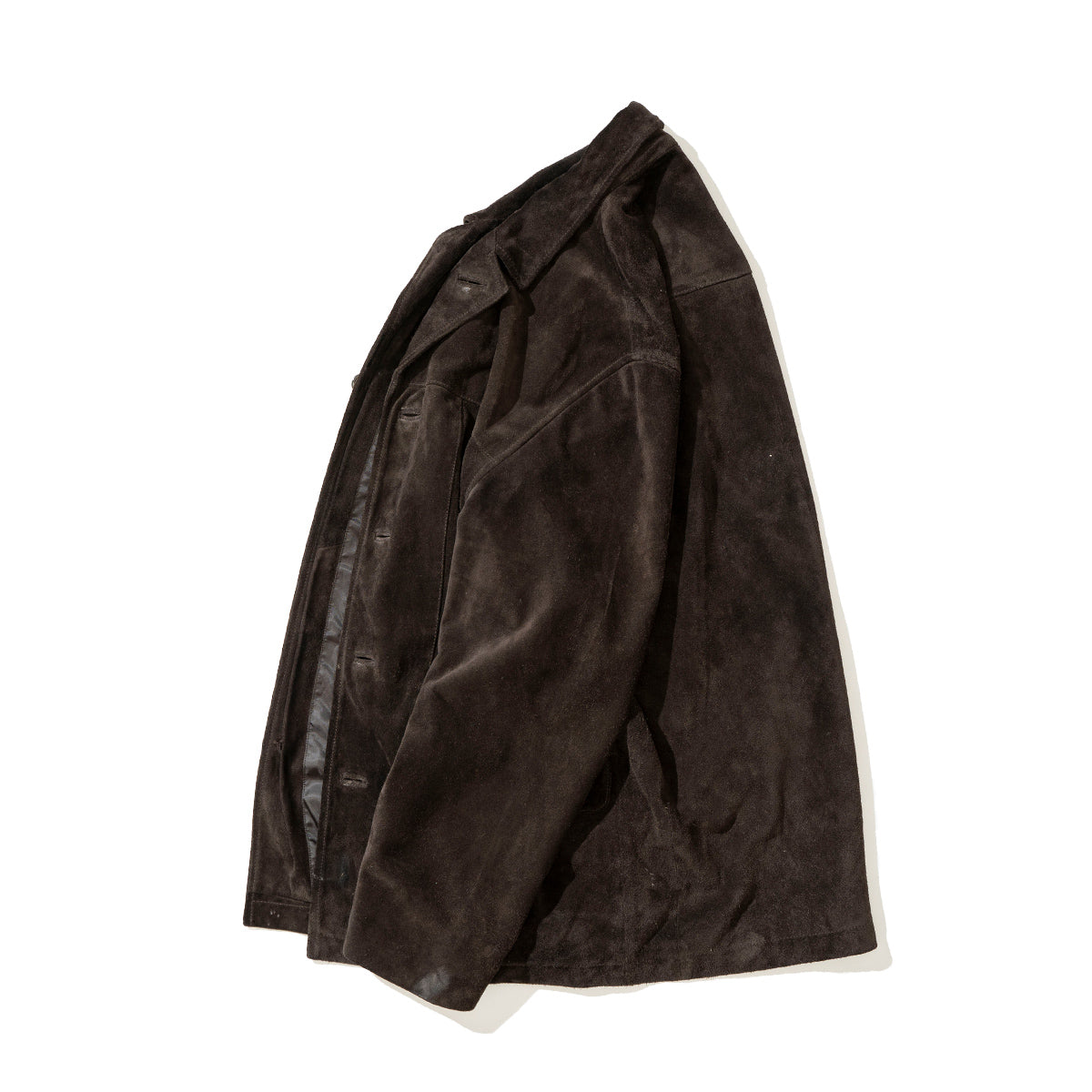 Suede Car Coat