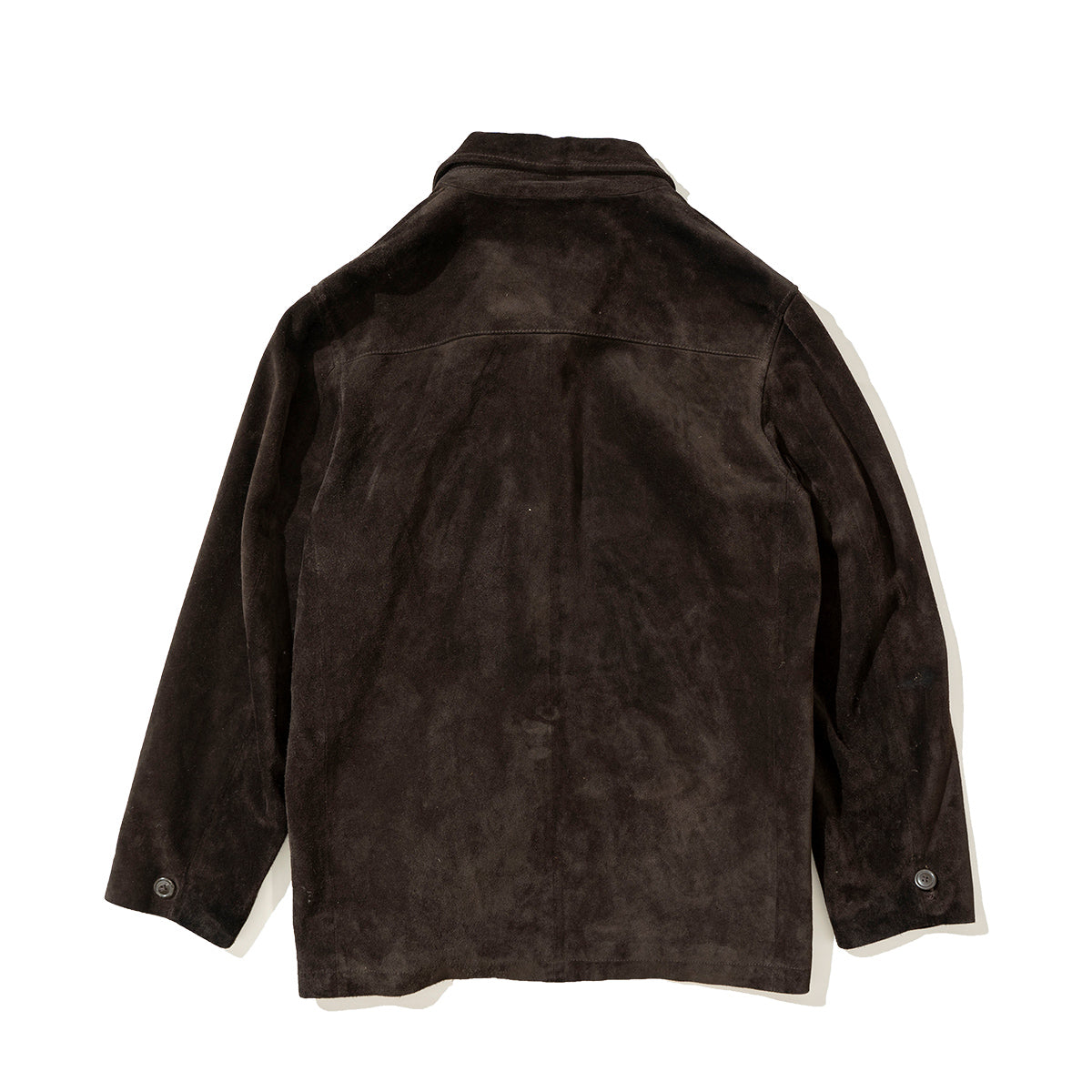 Suede Car Coat
