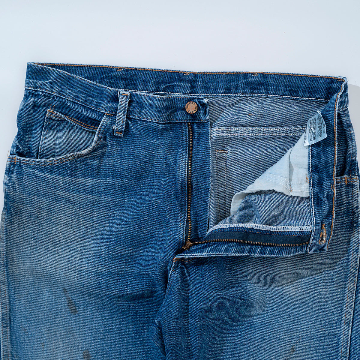 Straight Denim Pants