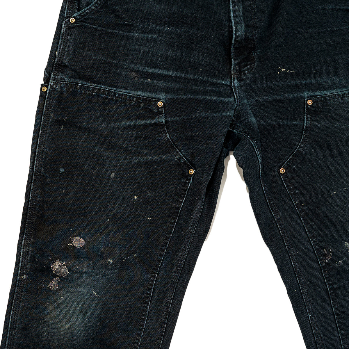 Double Knee Duck Pants "Painted"