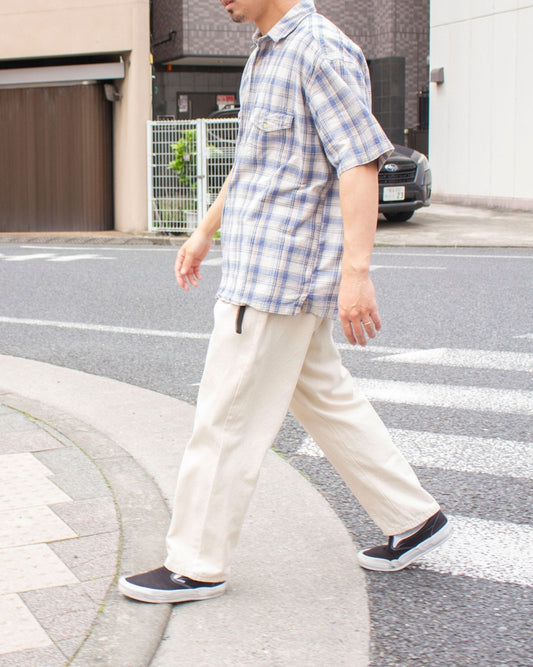 デニムスラックス、サイズ別に穿いてみたよ🌞