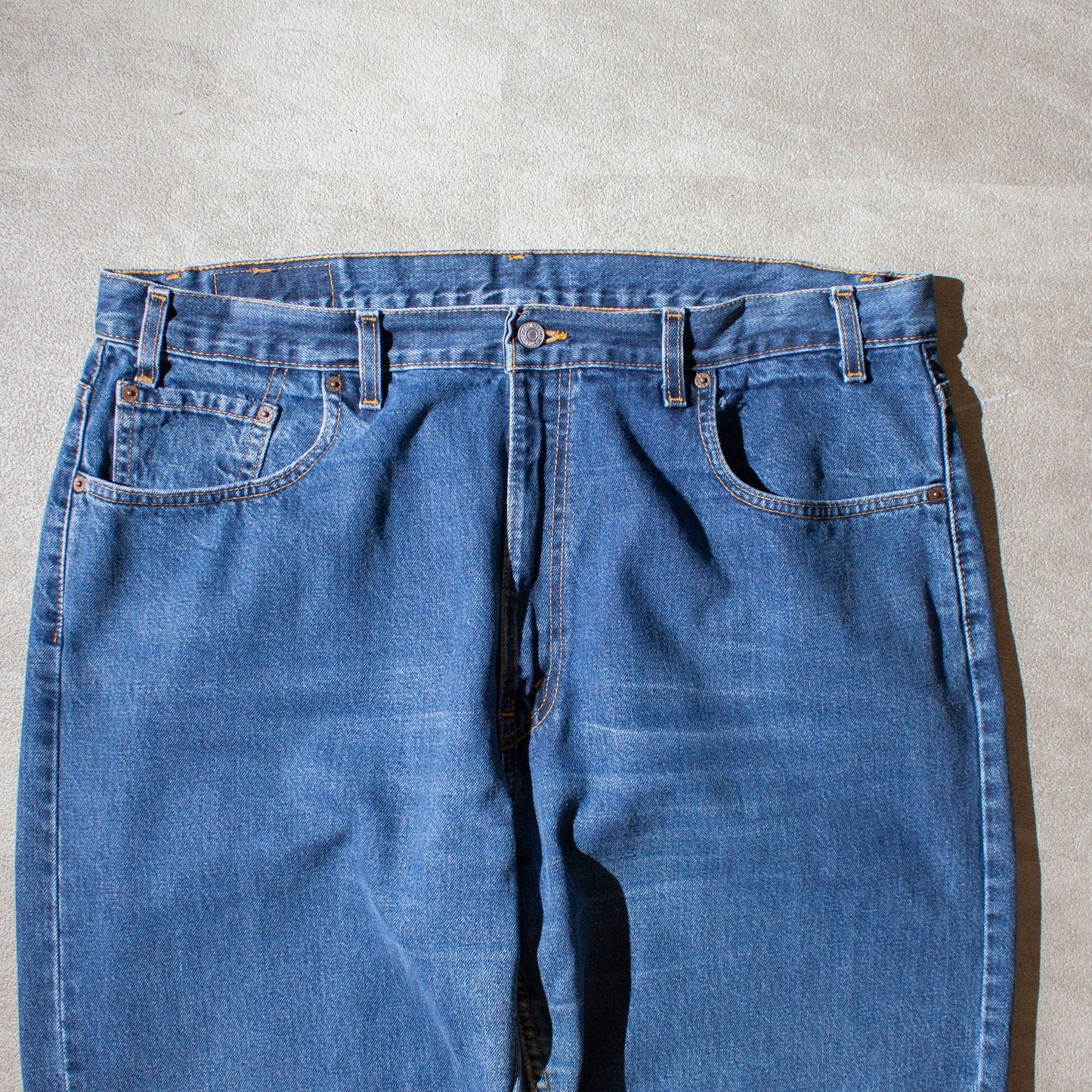 LOOSE STRAIGHT FIT Denim Pants Made in U.S.A.