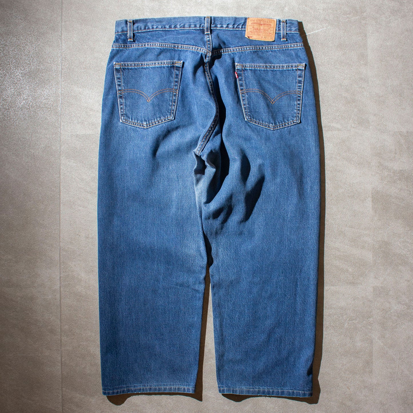 LOOSE STRAIGHT FIT Denim Pants Made in U.S.A.
