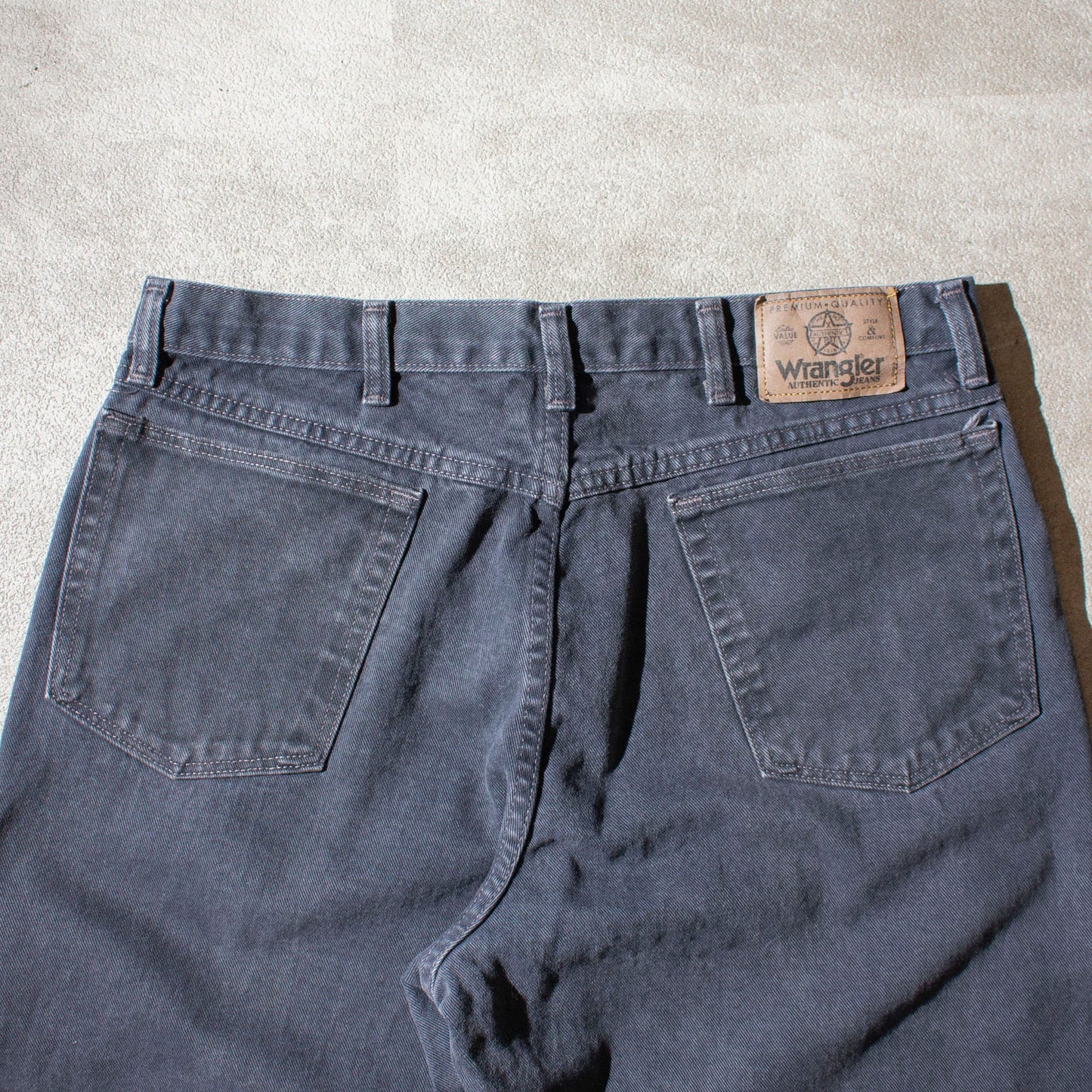 Black Denim Pants Made in U.S.A.