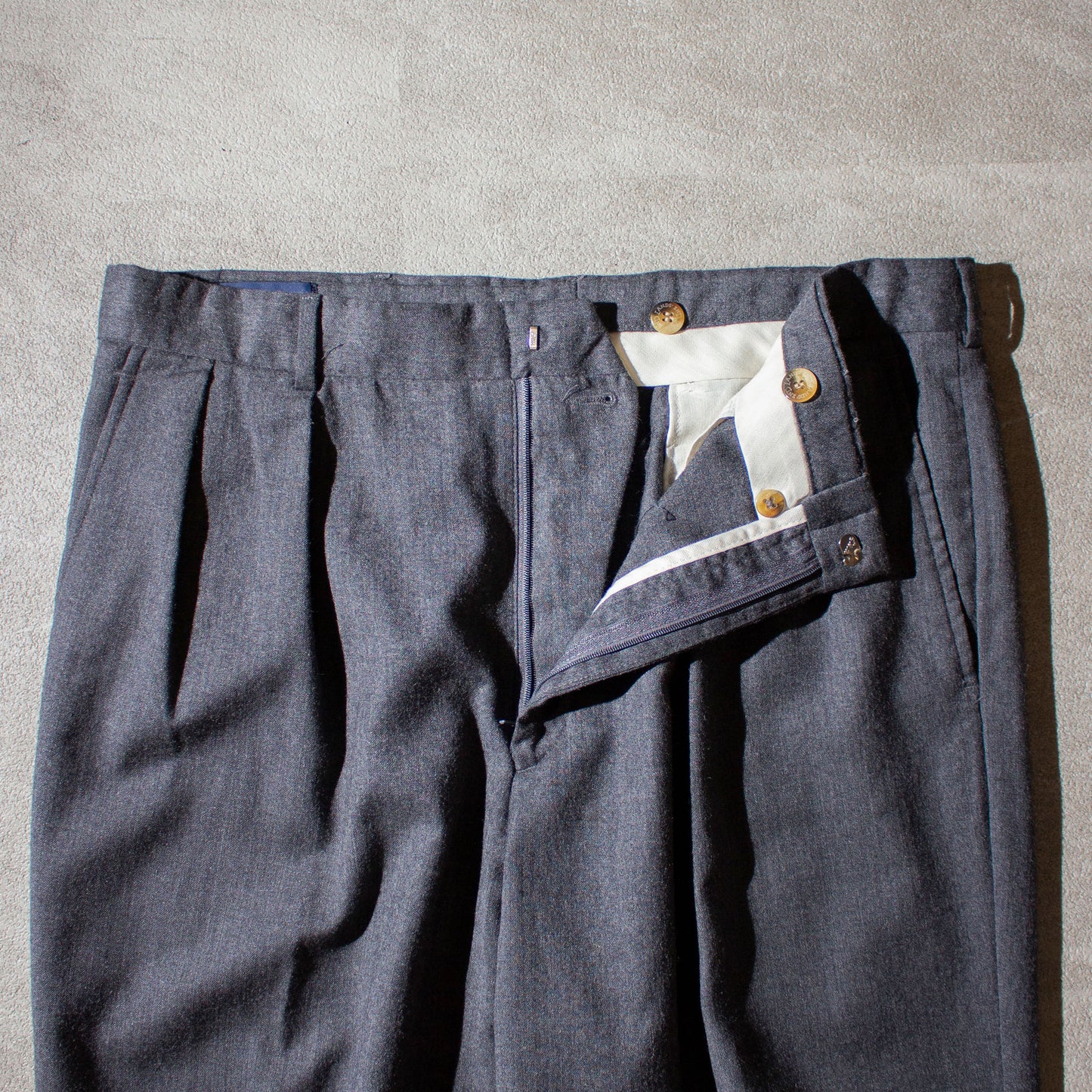 Wool Slacks Made in U.S.A.