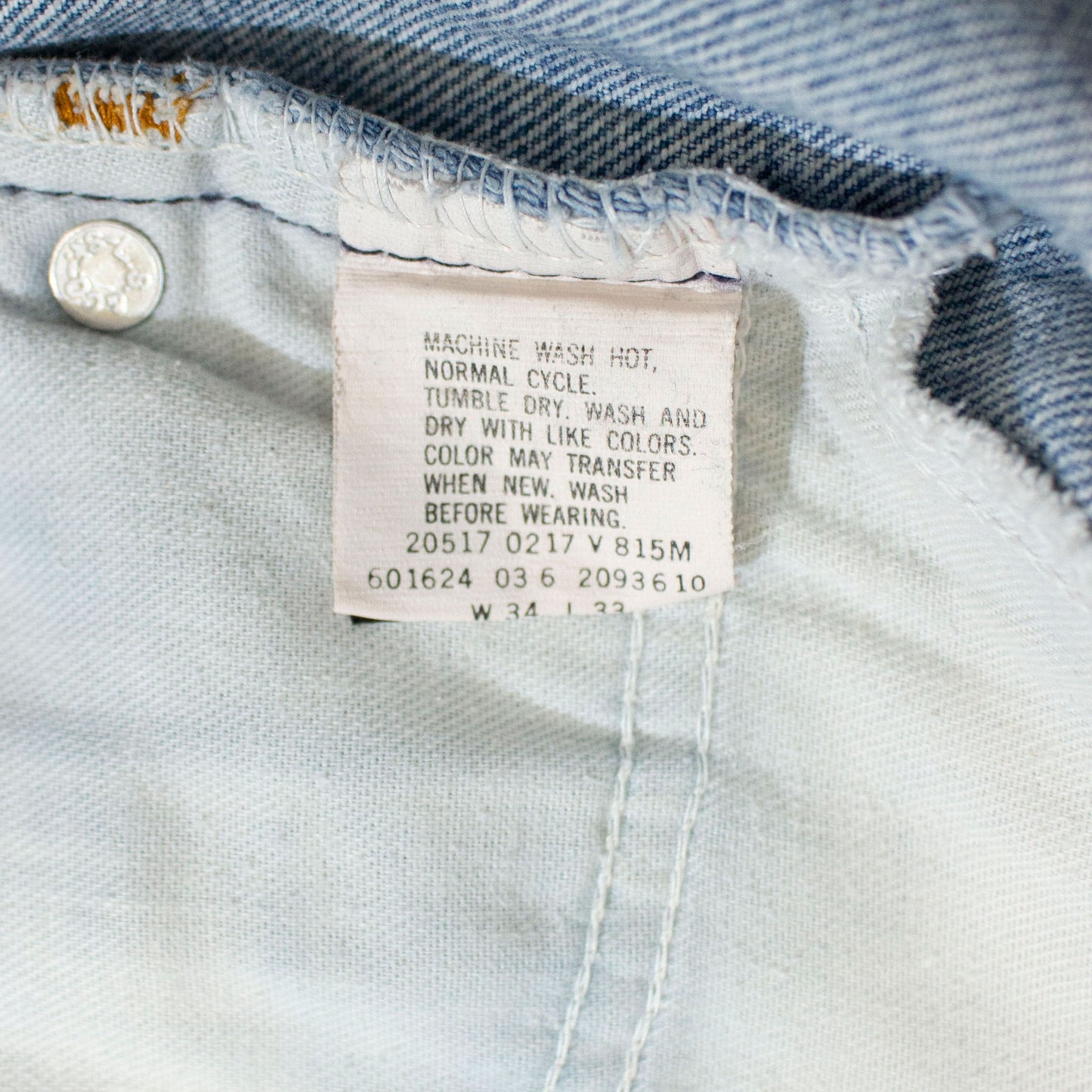 517 Denim Pants Made in U.S.A.