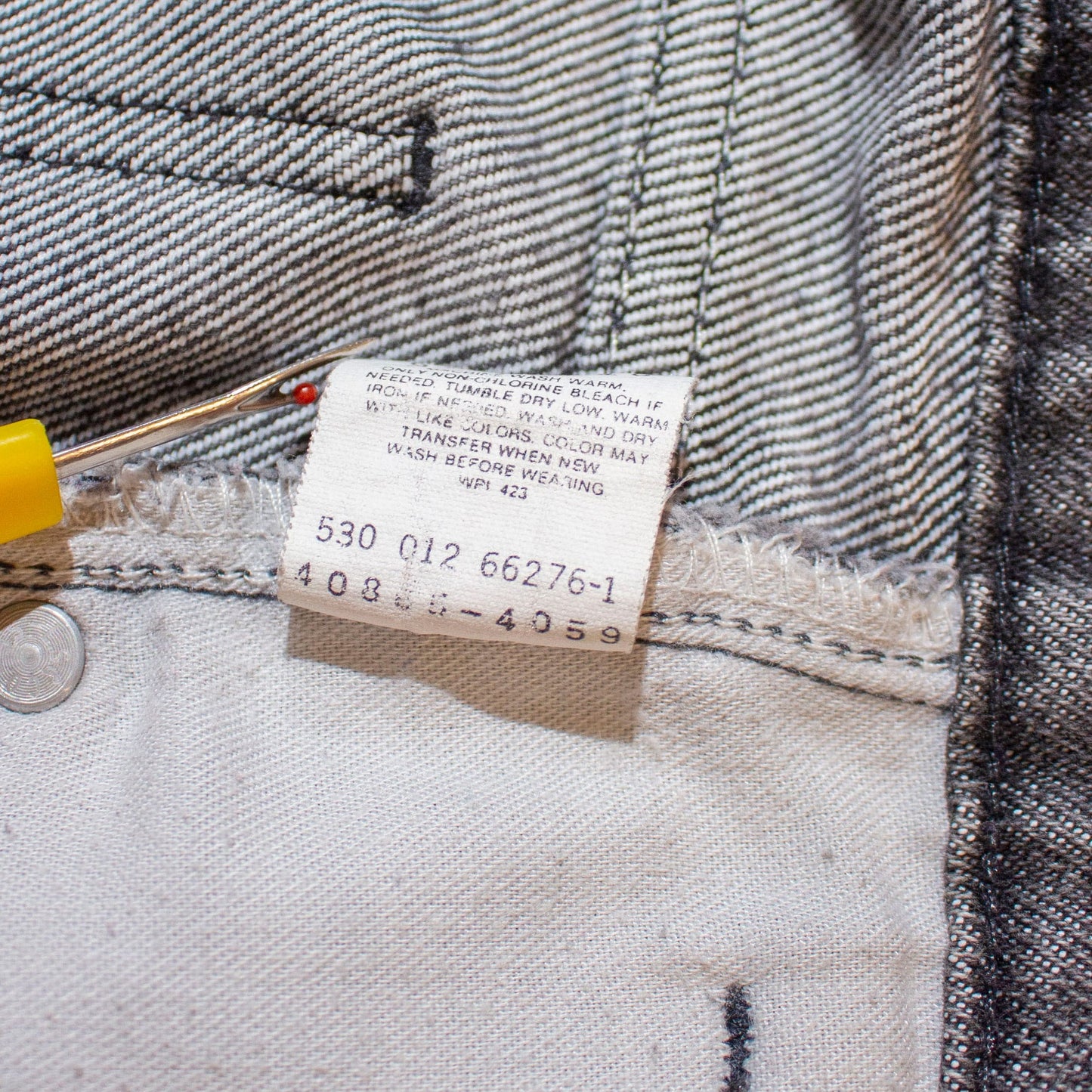 Silver Tab "Relaxed Fit" 40865 Black Denim【38×28】