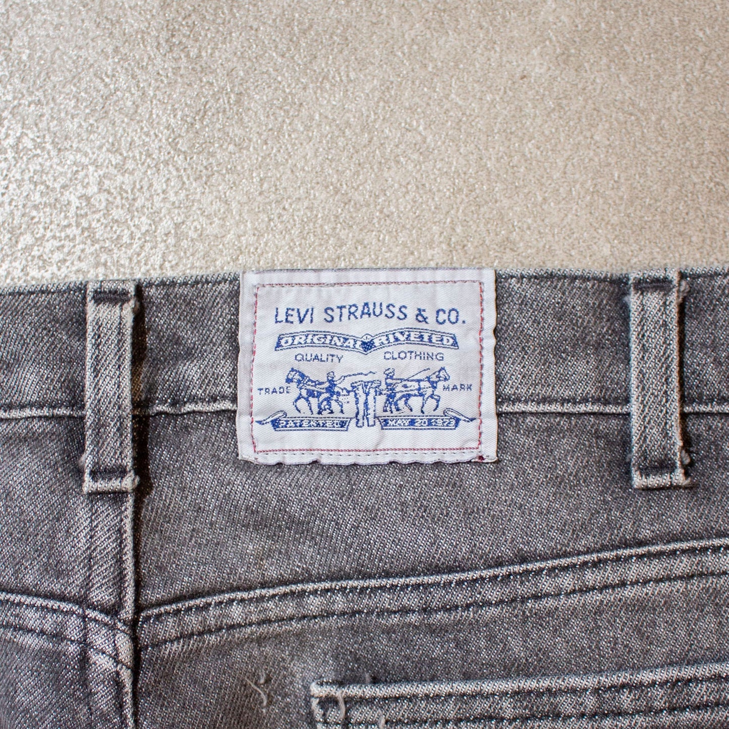 Silver Tab "Relaxed Fit" 40865 Black Denim【38×28】