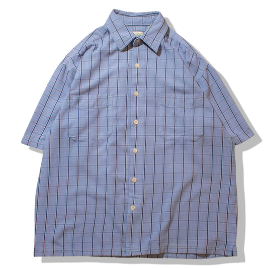 S/S Check Flannel Shirt【M】