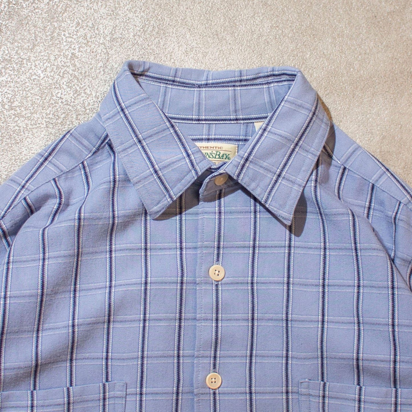 S/S Check Flannel Shirt【M】