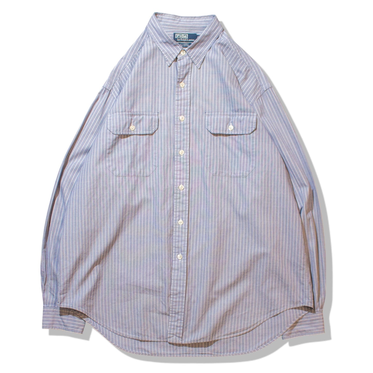 "G.I Shirt" Cotton Stripe Shirt【XL】