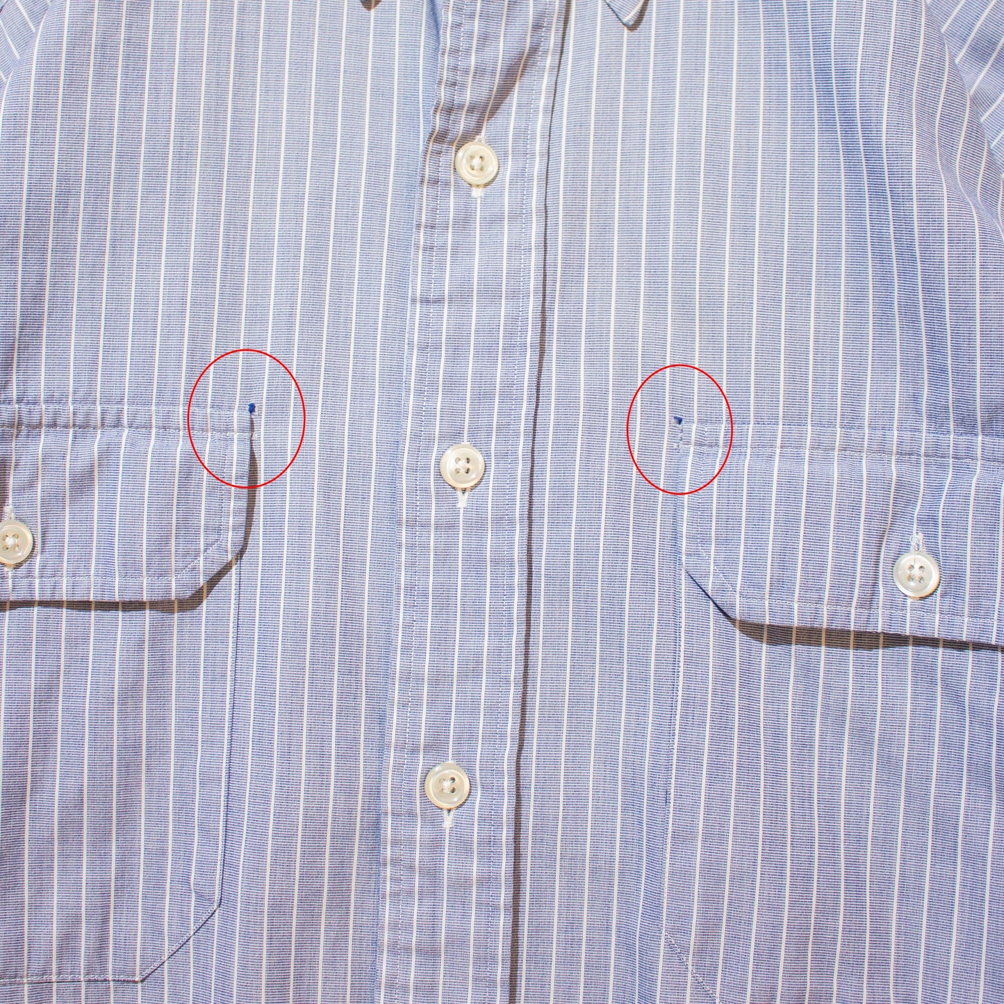 "G.I Shirt" Cotton Stripe Shirt【XL】