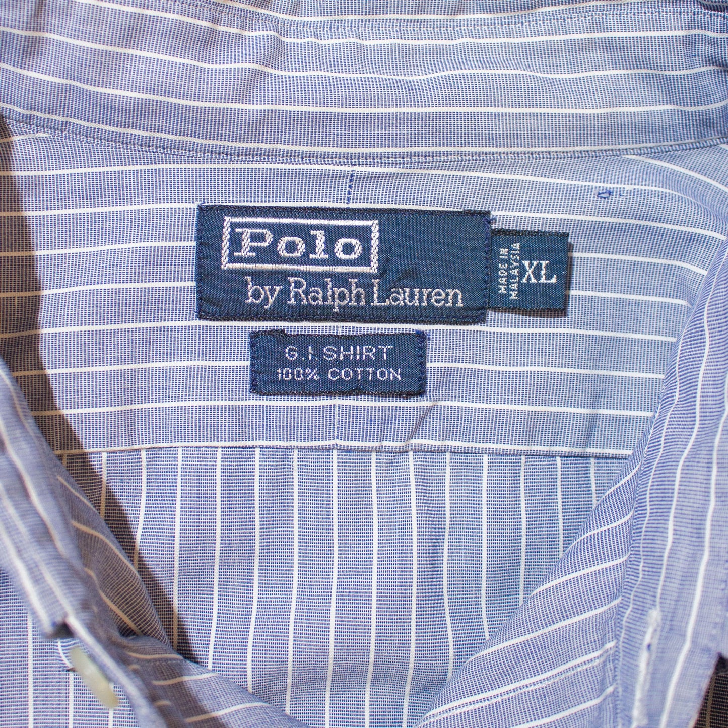 "G.I Shirt" Cotton Stripe Shirt【XL】