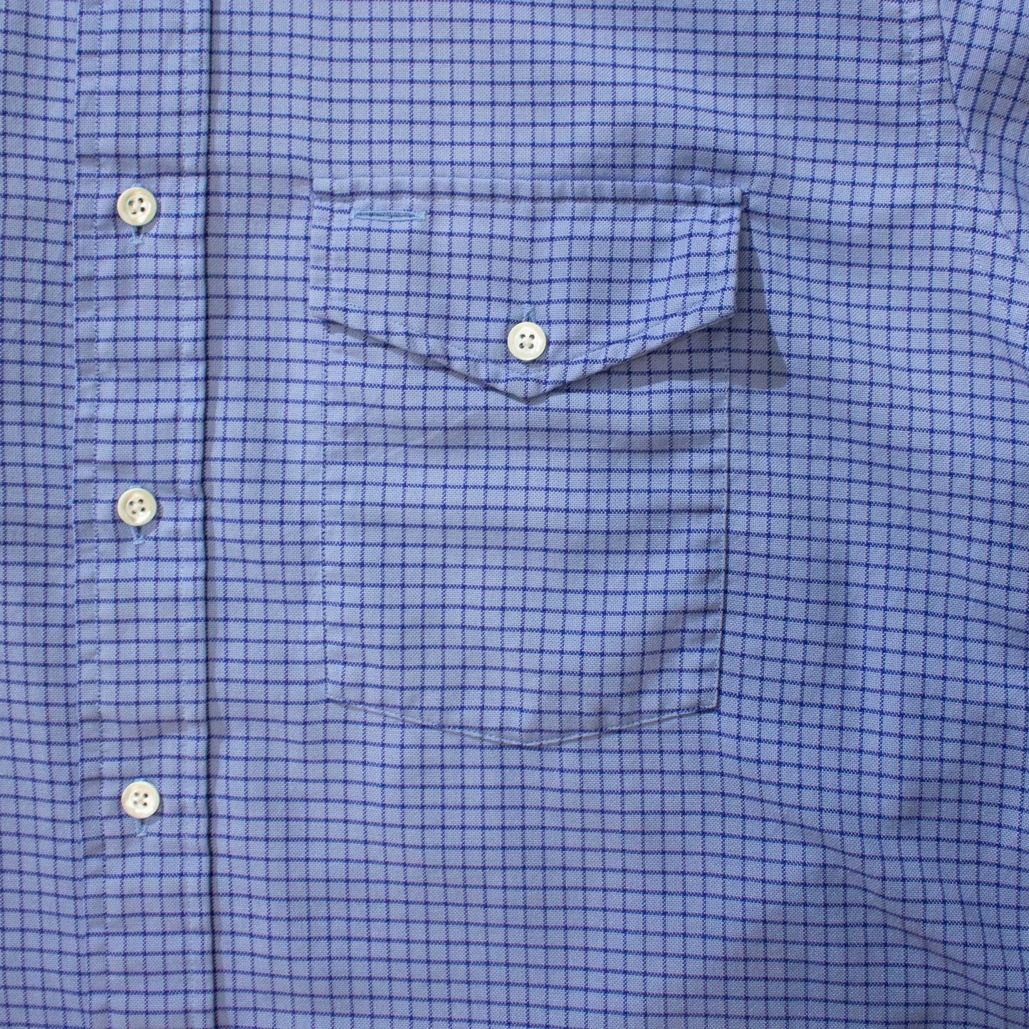 Cotton Check L/S B.D Shirt