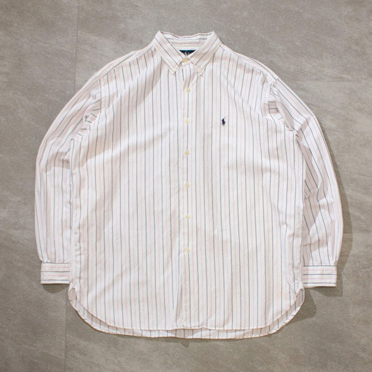 Cotton Stripe B.D Shirt "MCMEEL "