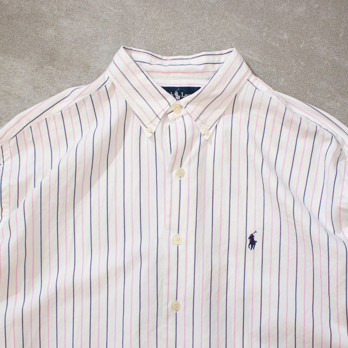 Cotton Stripe B.D Shirt "MCMEEL "