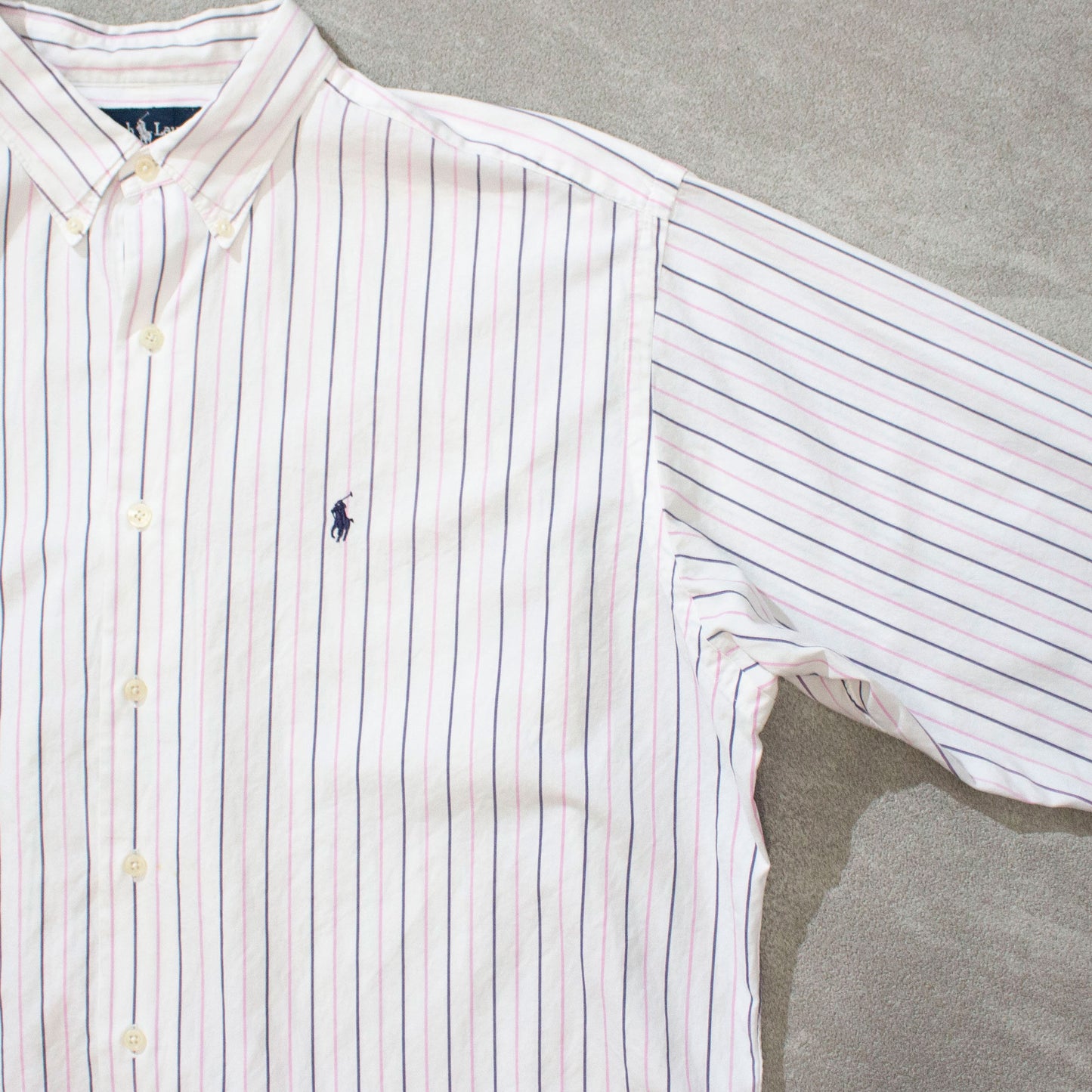 Cotton Stripe B.D Shirt "MCMEEL "