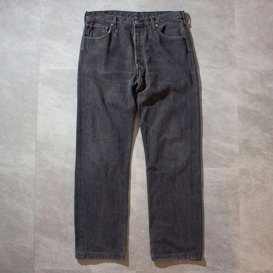 501 Black Denim "先染め"