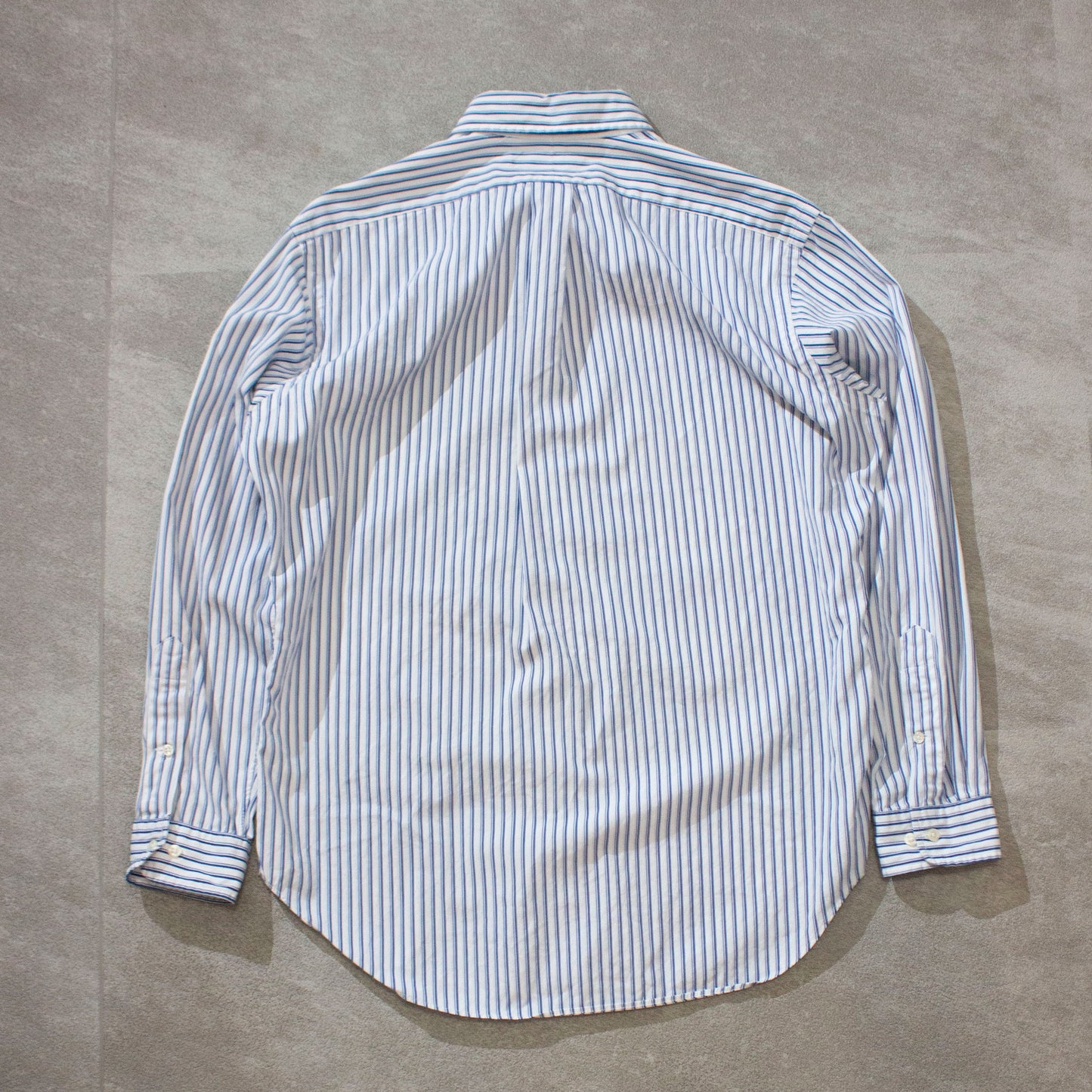 Cotton Stripe L/S B.D Shirt "CLASSIC FIT"