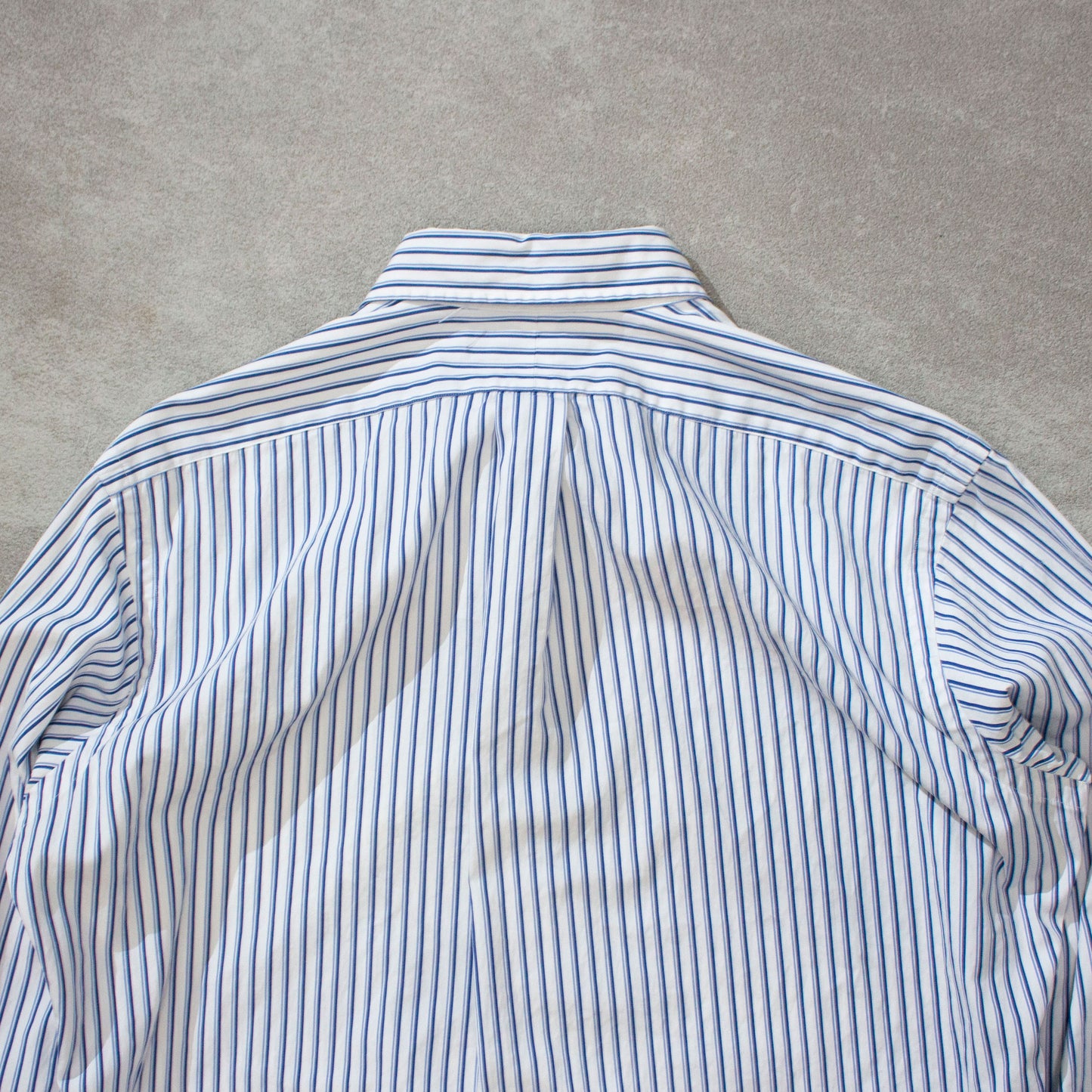 Cotton Stripe L/S B.D Shirt "CLASSIC FIT"