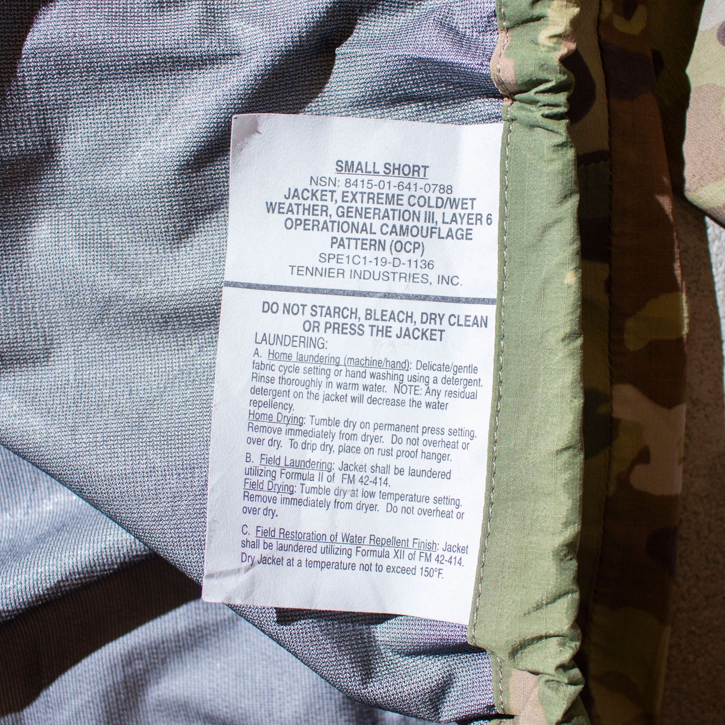 GEN III ECWCS Level 6 Jacket