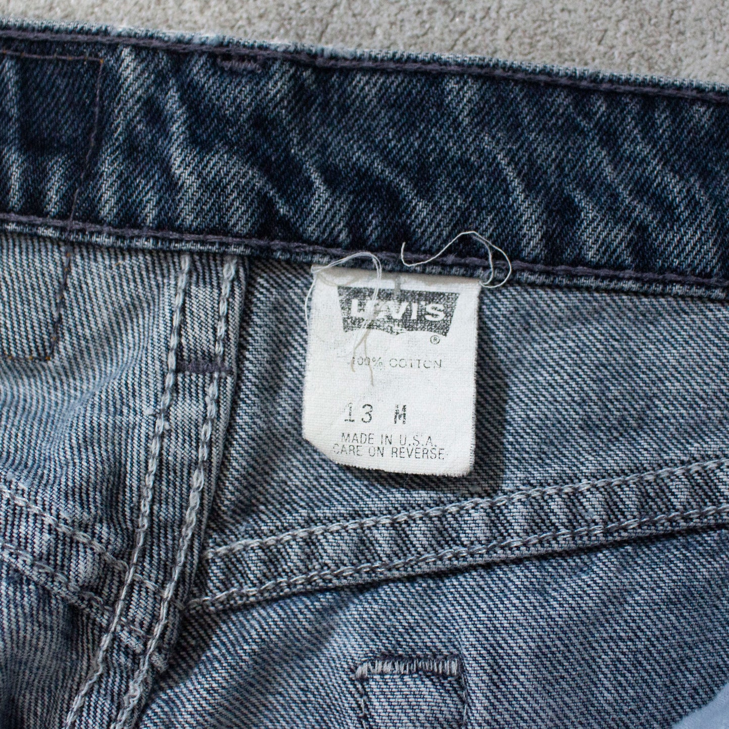 560 LOOSE FIT TAPERED Denim Pants Made in U.S.A.